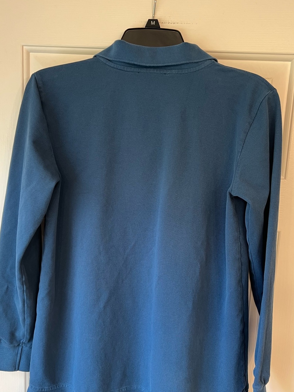 Tuckernuck Long Sleeve Pique May Polo Dress Poseidon Blue Small - Picture 14 of 15
